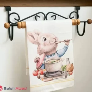 فروش عمده آویز حوله کابینتی فلزی روژا