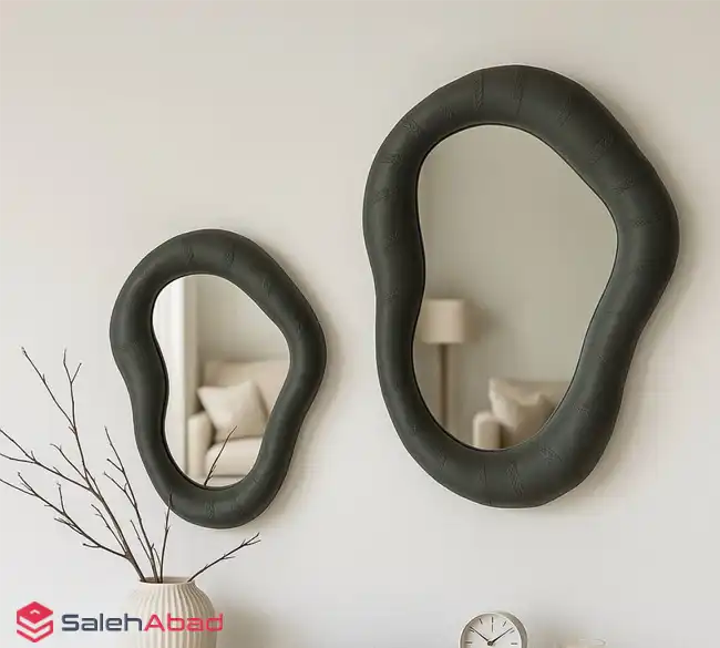 فروش عمده آینه دیواری پلی استر دفرمه