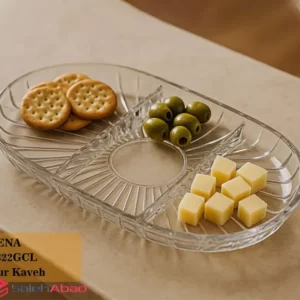 فروش عمده اردو خوری بلور کاوه مدل سلنا