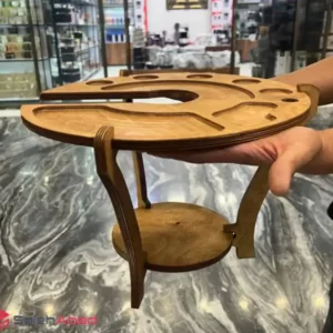 فروش عمده استند سرو چوبی پایه تاشو