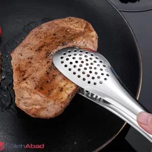 فروش عمده انبر سرو غذا و سالاد استیل