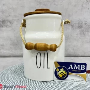 فروش عمده بانکه روغن جامد سرامیکی طرح OIL