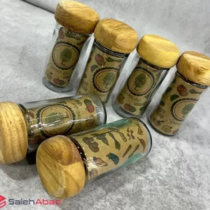 فروش عمده جاادویه مکارتی درب چوبی 6 عددی