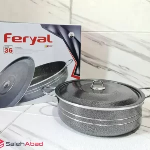 فروش عمده ماهیتابه درب دار تکی فریال