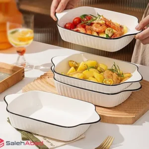 فروش عمده تابه سرامیکی مستطیل شیاردار