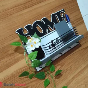 فروش عمده جاکلیدی دیواری چوبی مدل HOME