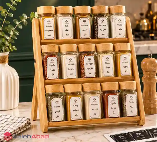 فروش عمده بانکه مکارتی درب چوبی استند دار لیام