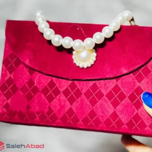 فروش عمده جعبه کادو مخمل طرح کیف
