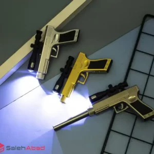 فروش عمده خودکار چراغ قوه دار طرح تفنگ