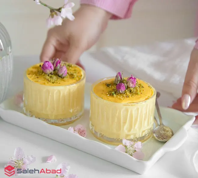 فروش عمده دسر خوری شیشه ای گرد امپریال