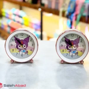فروش عمده ساعت زنگ دار رومیزی کرومی