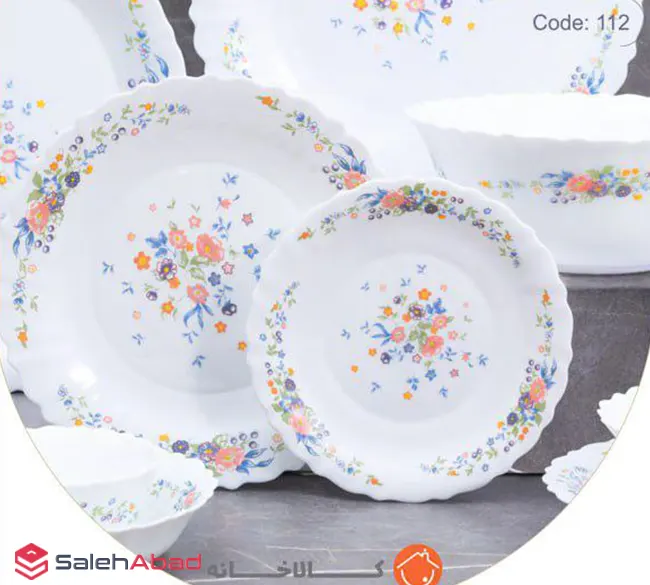 فروش عمده سرویس 28 پارچه طرح ویکتوریا DELIGHT