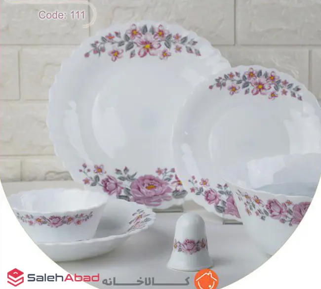 فروش عمده ست 28 پارچه طرح دالیا صورتی DELIGHT