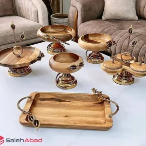 فروش عمده سرویس پذیرایی طرح لیلیوم 6 تکه