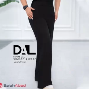 فروش عمده شلوار شانتون مشکی راسته