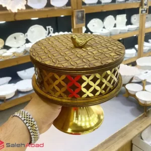 فروش عمده شکلات خوری پایه دار طرح خشتی