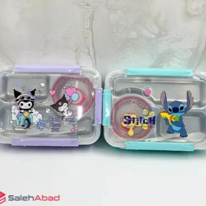 فروش عمده ظرف نگهدارنده غذا 3 خانه کرومی