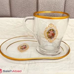 فروش عمده فنجان نعلبکی گل رز فلورانس