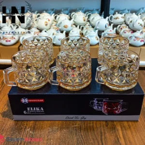 فروش عمده فنجان چای خوری بلور الیکا