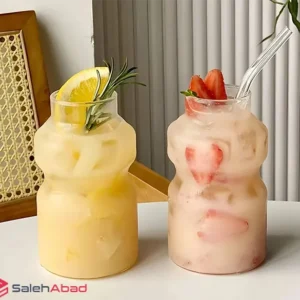 فروش عمده لیوان اسموتی پیرکس دو سایز