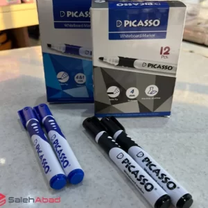 فروش عمده ماژیک وایت برد 12 عددی PICASSO