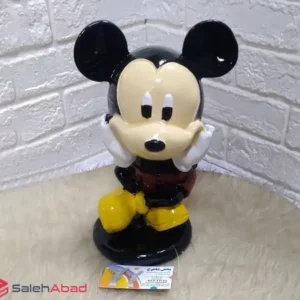 فروش عمده مجسمه پلی استر میکی موس نشسته