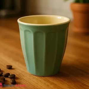 فروش عمده ماگ قهوه سرامیکی مدل لوتوس