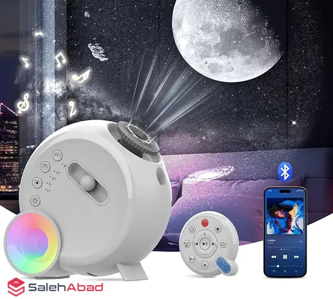 فروش عمده چراغ خواب پروژکتوری RGB