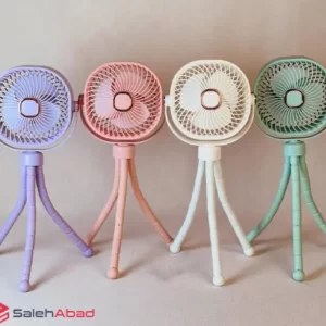 فروش عمده پنکه رومیزی شارژی طرح هشت پا