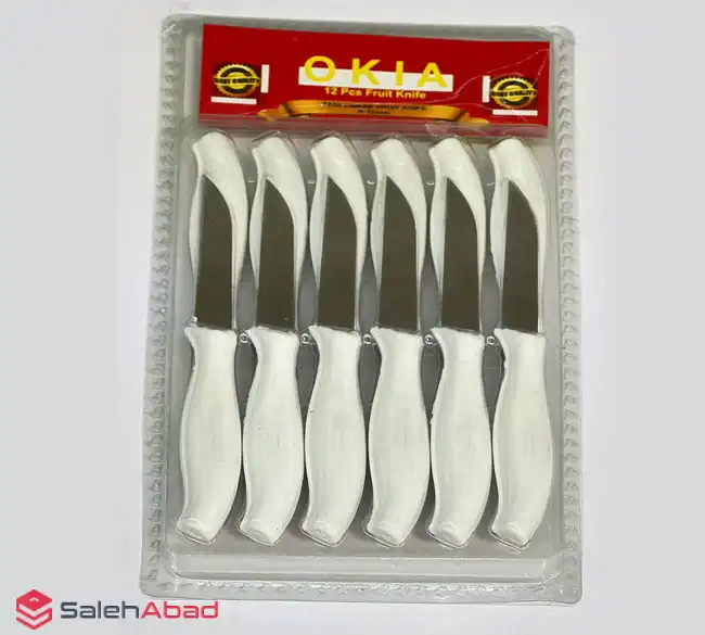 فروش عمده کارد میوه خوری 12 عددی OKIA