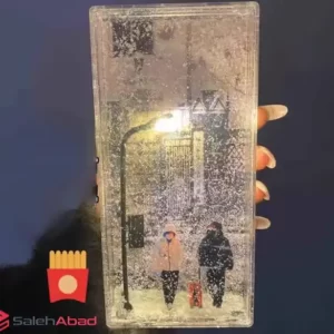فروش عمده چراغ خواب برفی طرح دختر پسر