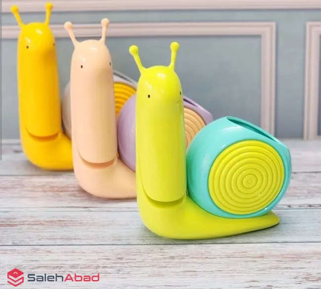 فروش عمده چراغ مطالعه و جاقلمی حلزون