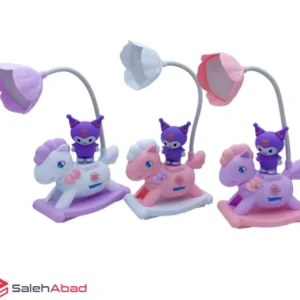 فروش عمده چراغ مطالعه کرومی اسب سوار