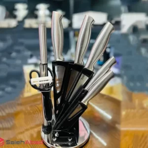 فروش عمده سرویس کارد و ساطور 8 پارچه