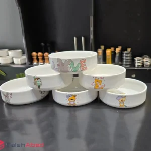 فروش عمده کاسه سرامیکی کودک طرح فانتزی