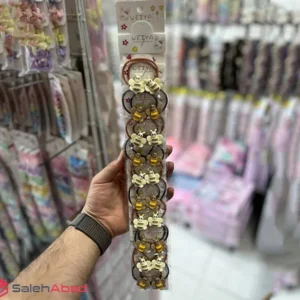 فروش عمده کش مو دخترانه جفتی طرح زنبور