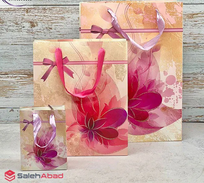 فروش عمده کیف دستی هدیه طرح گلدار