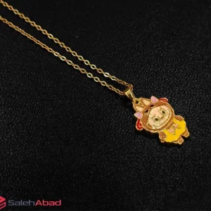 فروش عمده گردنبند استیل طرح لبوبو