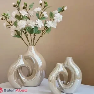 فروش عمده ست گلدان تودلی لاستر