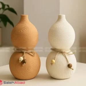 فروش عمده گلدان رومیزی پلی استر مدرن