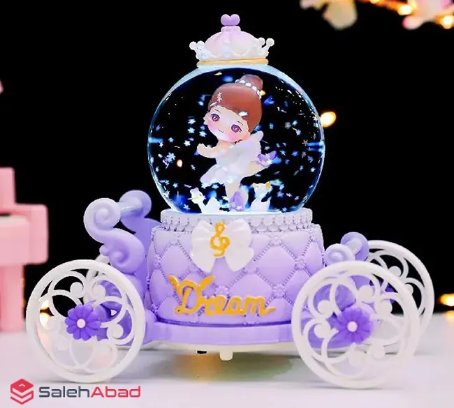 فروش عمده گوی موزیکال کالسکه پرنسس