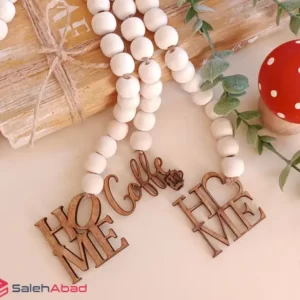 فروش عمده آویز نشانگر چوبی بند مهره دار