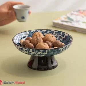 فروش عمده تنقلات خوری سرامیکی پایه دار اسلیمی