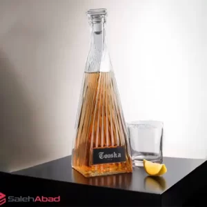 فروش عمده بطری آب شیشه ای مدل توسکا