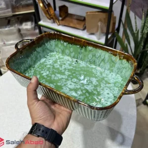 فروش عمده تابه سرامیکی مستطیل روستیک