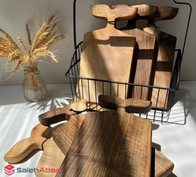 فروش عمده تخته برش چوبی مستطیل طرح ماهی
