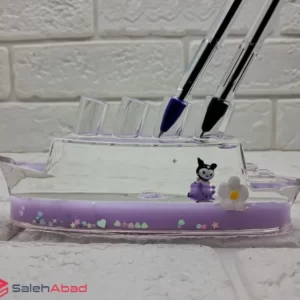 فروش عمده جامدادی رومیزی طرح قایق کرومی