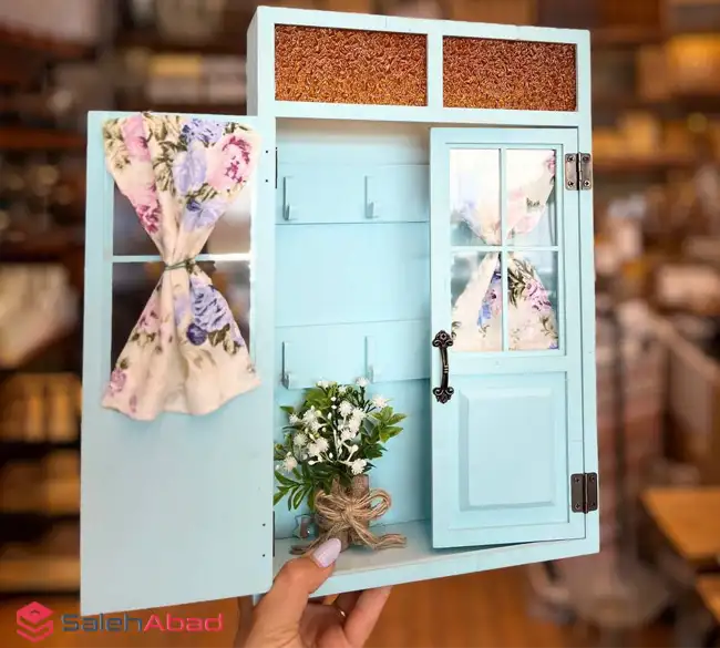 فروش عمده جاکلیدی چوبی دیواری طرح درب