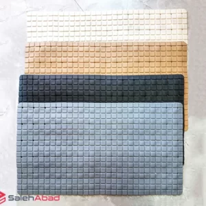 فروش عمده زیر دوشی طرح مربع PVC