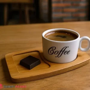 فروش عمده فنجان قهوه دسته دار زیره چوبی